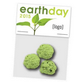 Earth Day Seed Bomb Cello Bag, 3 Pack -Stock Design D